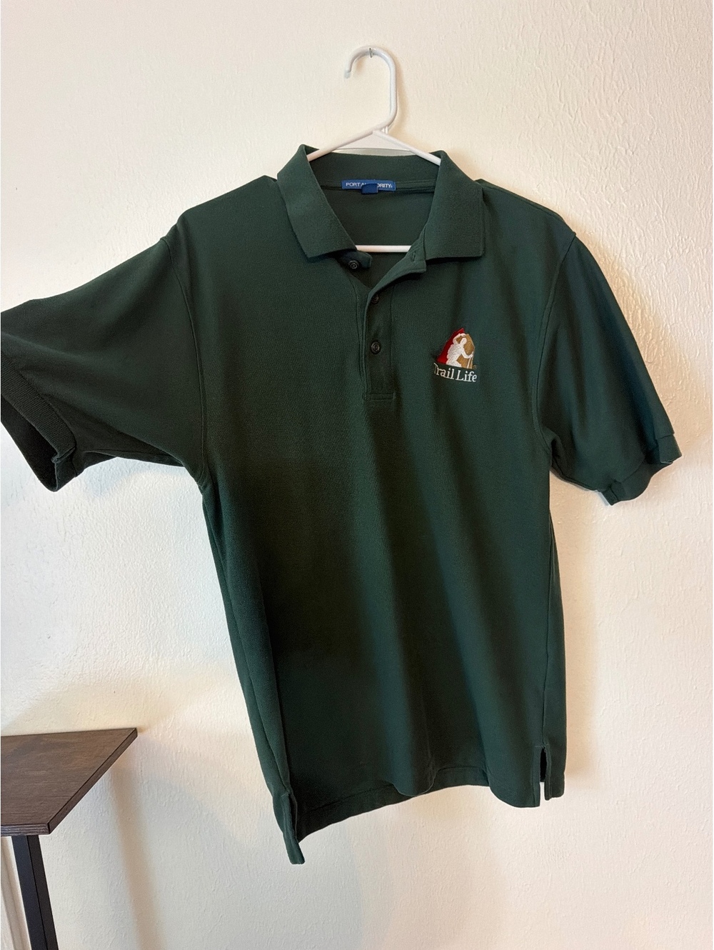 Port Authority Green Trail Life Polo Shirt Small